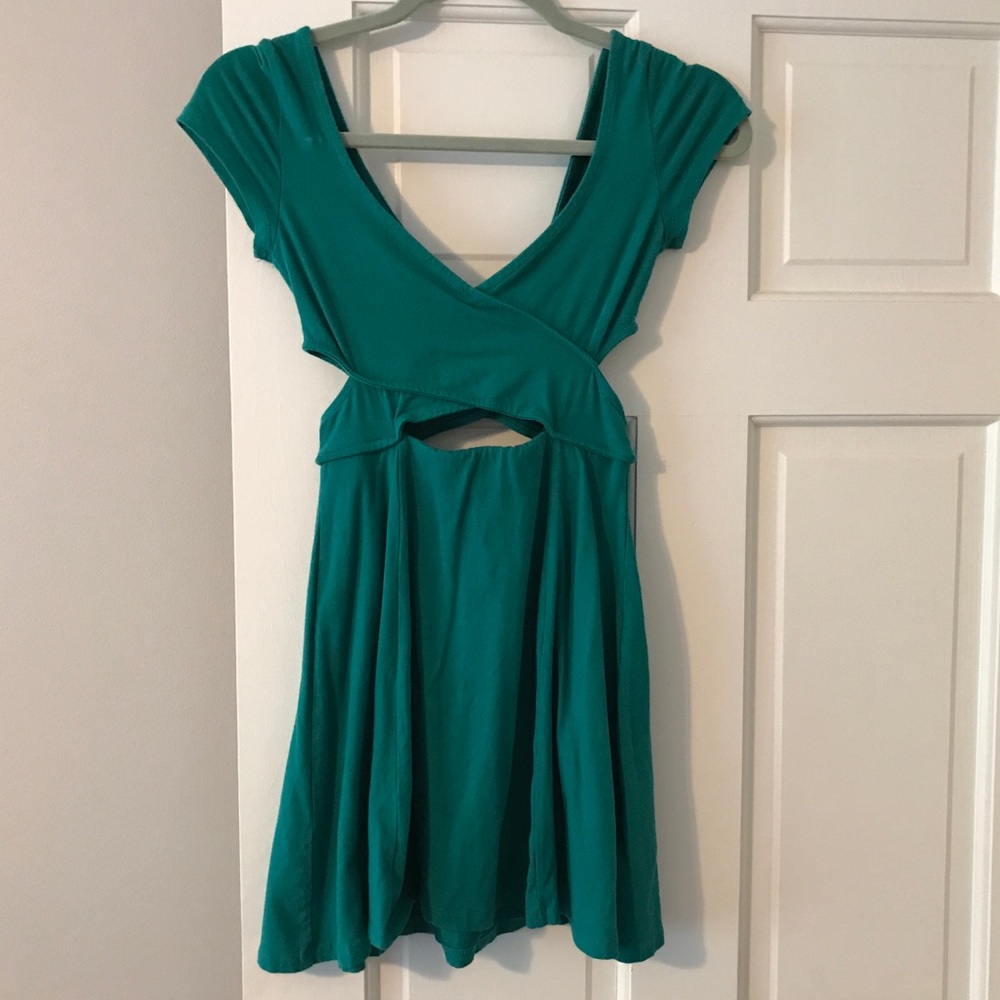 Blue/green dress